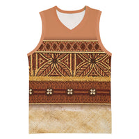 Polynesian Princess Inspired Cosplay Costume Basketball Jersey Traditional Tapa Pattern
