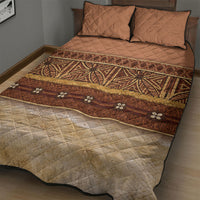 Polynesian Princess Inspired Cosplay Costume Quilt Bed Set Traditional Tapa Pattern