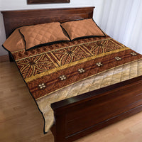 Polynesian Princess Inspired Cosplay Costume Quilt Bed Set Traditional Tapa Pattern