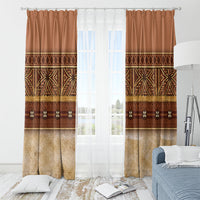 Polynesian Princess Inspired Cosplay Costume Window Curtain Traditional Tapa Pattern