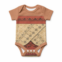 Island Elder Inspired Costume Baby Onesie Polynesian Tribal Pattern