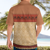 Island Elder Inspired Costume Hawaiian Shirt Polynesian Tribal Pattern