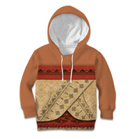 Island Elder Inspired Costume Kid Hoodie Polynesian Tribal Pattern