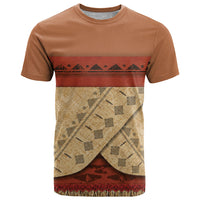 Island Elder Inspired Costume T Shirt Polynesian Tribal Pattern