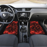 Lava Monster Costume Car Mats Fiery Lava Spiral