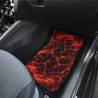 Lava Monster Costume Car Mats Fiery Lava Spiral