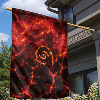 Lava Monster Costume Garden Flag Fiery Lava Spiral