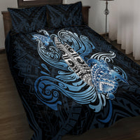 Polynesia Go Surfing Quilt Bed Set The Pacific Wave Of Water LT05 - Polynesian Pride