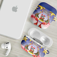American Samoa Christmas AirPods Case Seashell Santa Beach Vibes - Polynesian Pride