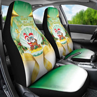 Cook Islands Christmas Car Seat Cover Seashell Santa Beach Vibes - Polynesian Pride