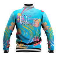 Under The Sea Scuba Diving Baseball Jacket Polynesian Pattern LT05 - Polynesian Pride