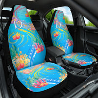 Under The Sea Scuba Diving Car Seat Cover Polynesian Pattern LT05 One Size Blue - Polynesian Pride