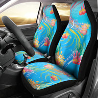 Under The Sea Scuba Diving Car Seat Cover Polynesian Pattern LT05 - Polynesian Pride