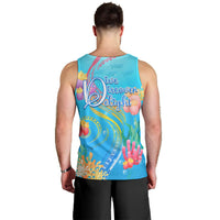 Under The Sea Scuba Diving Men Tank Top Polynesian Pattern LT05 - Polynesian Pride