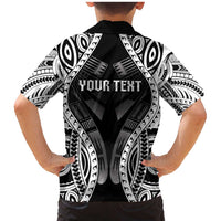 Personalised Remember Samoa Black Saturday Family Matching Mermaid Dress and Hawaiian Shirt Samoa Mo Samoa - Polynesian Pride