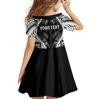 Personalised Remember Samoa Black Saturday Family Matching Mermaid Dress and Hawaiian Shirt Samoa Mo Samoa - Polynesian Pride