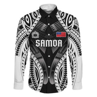 Personalised Remember Samoa Black Saturday Family Matching Mermaid Dress and Hawaiian Shirt Samoa Mo Samoa - Polynesian Pride