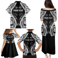 Personalised Remember Samoa Black Saturday Family Matching Puletasi and Hawaiian Shirt Samoa Mo Samoa LT05 - Polynesian Pride