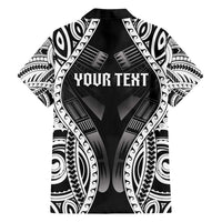 Personalised Remember Samoa Black Saturday Family Matching Summer Maxi Dress and Hawaiian Shirt Samoa Mo Samoa - Polynesian Pride