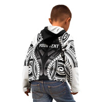 Personalised Remember Samoa Black Saturday Kid Hoodie Samoa Mo Samoa - Polynesian Pride
