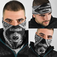 Remember Samoa Black Saturday Neck Gaiter Samoa Mo Samoa - Polynesian Pride