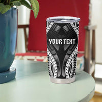 Personalised Remember Samoa Black Saturday Tumbler Cup Samoa Mo Samoa - Polynesian Pride