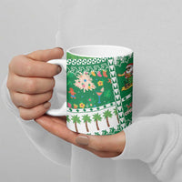 Norfolk Island Christmas Ceramic Mug Festive Beach Vibes - Polynesian Pride