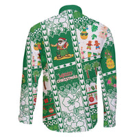 Norfolk Island Christmas Family Matching Puletasi and Hawaiian Shirt Festive Beach Vibes - Polynesian Pride