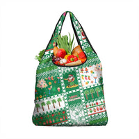 Norfolk Island Christmas Grocery Bag Festive Beach Vibes - Polynesian Pride