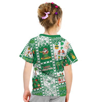 Norfolk Island Christmas Kid T Shirt Festive Beach Vibes LT05 - Polynesian Pride
