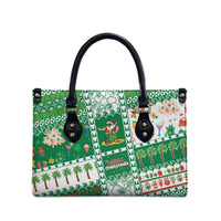 Norfolk Island Christmas Leather Bag Festive Beach Vibes - Polynesian Pride