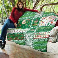 Norfolk Island Christmas Quilt Festive Beach Vibes - Polynesian Pride