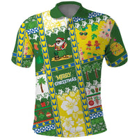 Pitcairn Islands Christmas Polo Shirt Festive Beach Vibes LT05 Colorful - Polynesian Pride