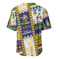 Tokelau Christmas Baseball Jersey Festive Beach Vibes LT05 - Polynesian Pride