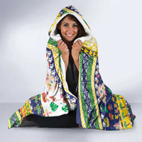 Tokelau Christmas Hooded Blanket Festive Beach Vibes - Polynesian Pride