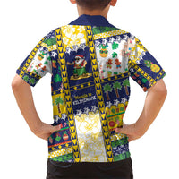 Tokelau Christmas Kid Hawaiian Shirt Festive Beach Vibes LT05 - Polynesian Pride