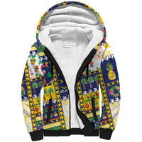Tokelau Christmas Sherpa Hoodie Festive Beach Vibes LT05 Unisex Colorful - Polynesian Pride