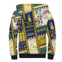 Tokelau Christmas Sherpa Hoodie Festive Beach Vibes LT05 - Polynesian Pride