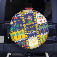 Tokelau Christmas Spare Tire Cover Festive Beach Vibes - Polynesian Pride