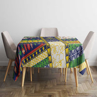 Tokelau Christmas Tablecloth Festive Beach Vibes - Polynesian Pride