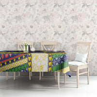 Tokelau Christmas Tablecloth Festive Beach Vibes - Polynesian Pride