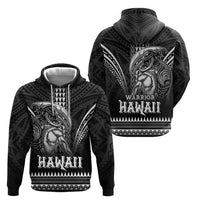 Hawaiian Ikaika Warrior Zip Hoodie Tribal Pattern