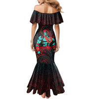 Hawaiian Demigod Maui Mermaid Dress Polynesian Mythology LT05 - Polynesian Pride