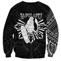Philippines Tribal Sweatshirt King Lapu Lapu Black Version