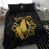 Philippines Tribal Bedding Set King Lapu Lapu Gold Version