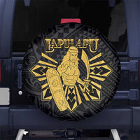 Philippines Tribal Spare Tire Cover King Lapu Lapu Gold Version
