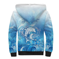 Mother's Love Is Deeper Than Ocean Sherpa Hoodie Polynesian Style LT05 - Polynesian Pride