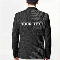 Personalised New Zealand Chur Bro Blazer Maori Koru With Silver Fern LT05 - Polynesian Pride