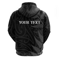 Personalised New Zealand Chur Bro Hoodie Maori Koru With Silver Fern LT05 - Polynesian Pride