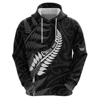 Personalised New Zealand Chur Bro Hoodie Maori Koru With Silver Fern LT05 - Polynesian Pride